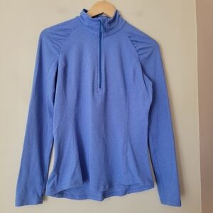 Lilly Pulitzer UPF 50+ Luxletic Justine Pullover 1/4 Zip Top Size Medium